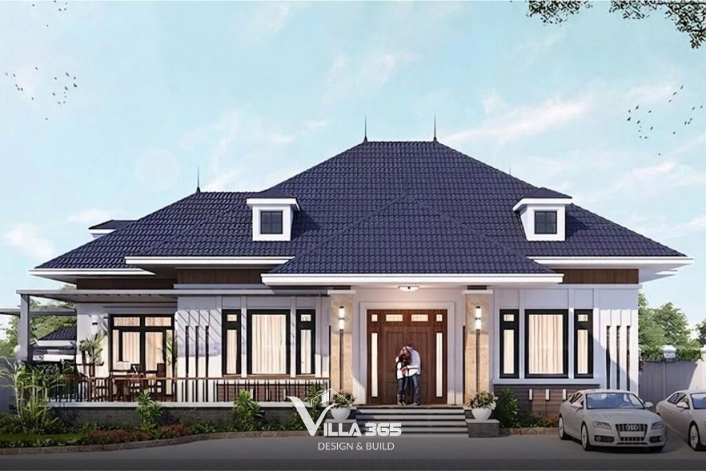 Biệt thự tân cổ điển 1 tầng 01