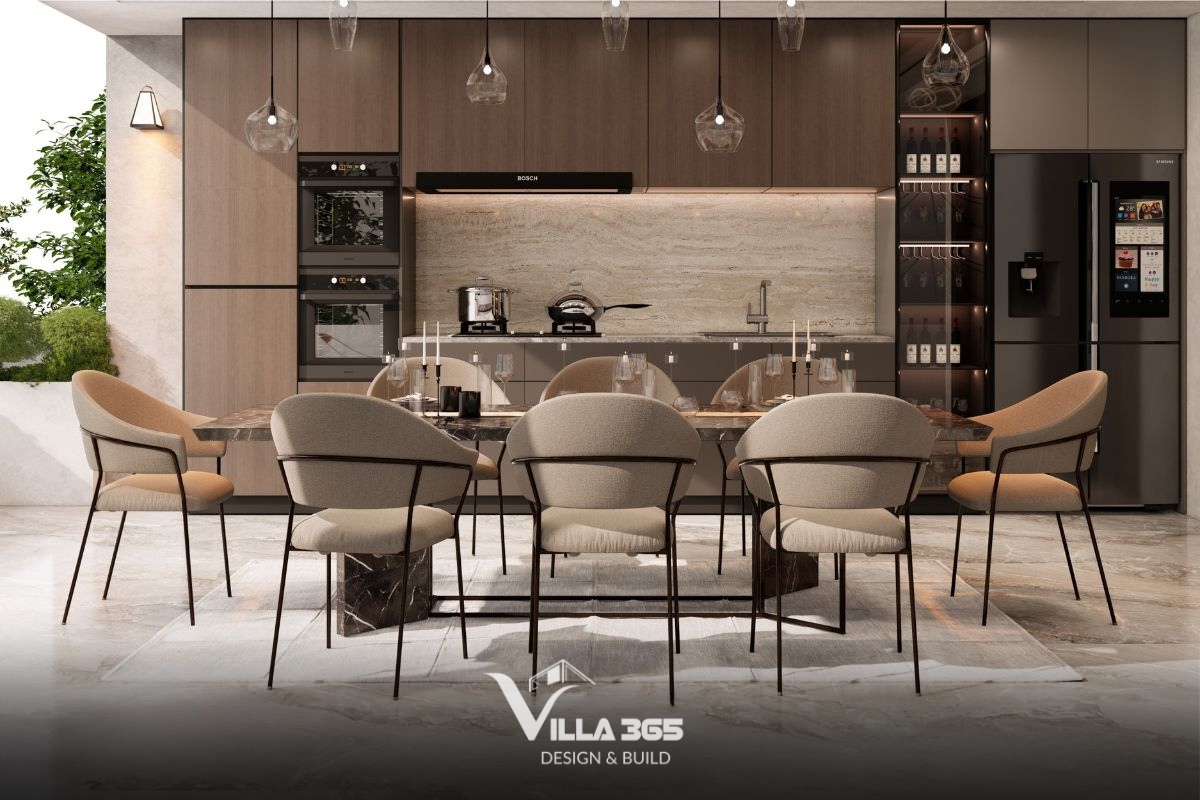 Báo giá thiết kế nội thất biệt thự năm 2026 - Bảng giá chi tiết theo m² & phong cách 13 Villa 365 áp dụng quy trình 5 bước chuẩn hóa từ khảo sát, định hình concept, triển khai hồ sơ đến hiệu chỉnh và đồng hành thi công