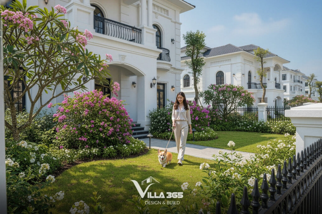 Biệt thự tân cổ điển Maison Blanche