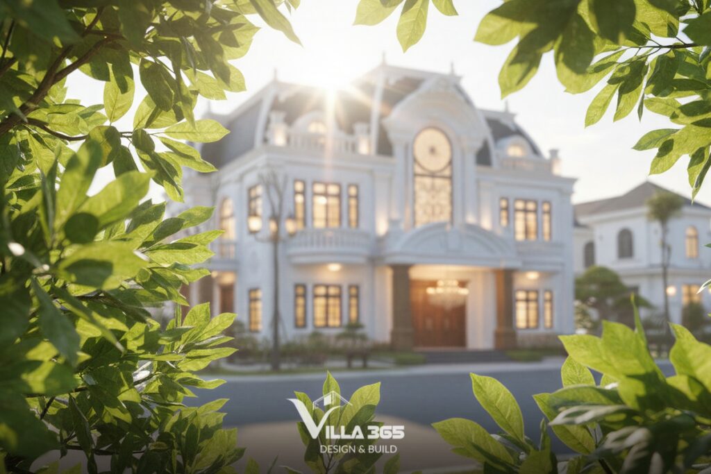 Villa Eden - Chốn lắng mình để tìm hạnh phúc vẹn tròn 8 Biệt thự tân cổ điển Villa Eden