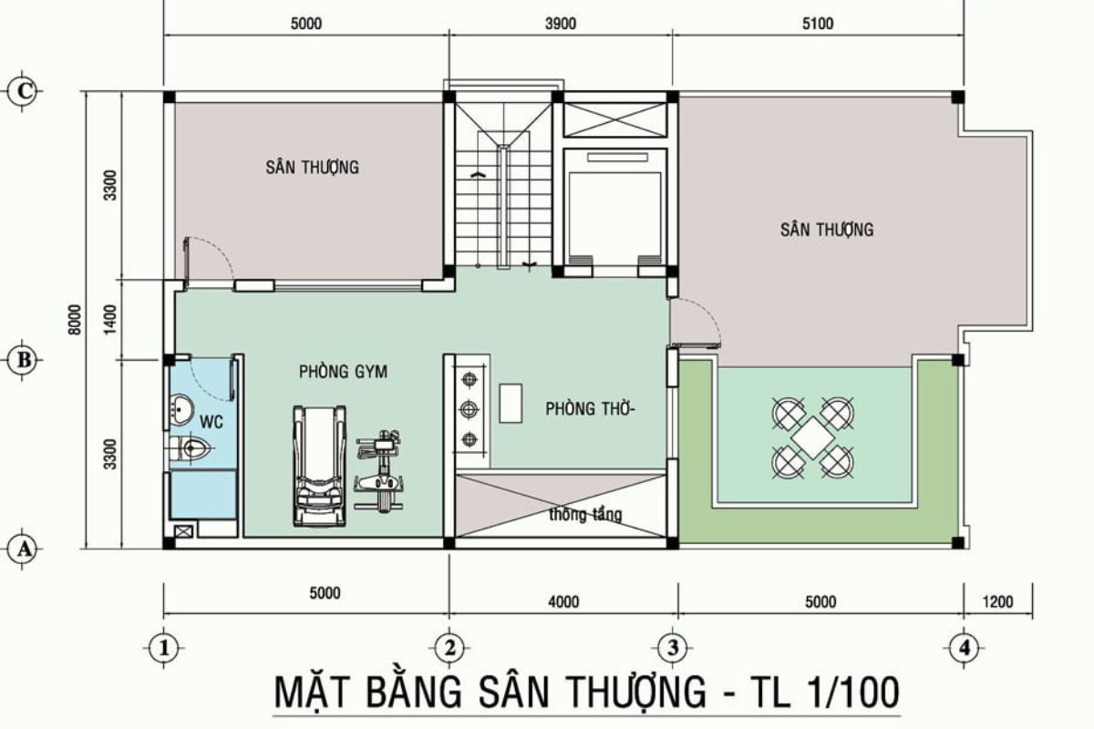 30+ Mẫu biệt thự 4 tầng cổ điển đẳng cấp kèm chi phí xây dựng thực tế 2026 27 Không gian đa năng linh hoạt theo nhu cầu gia chủ (Ảnh: Sưu tầm)