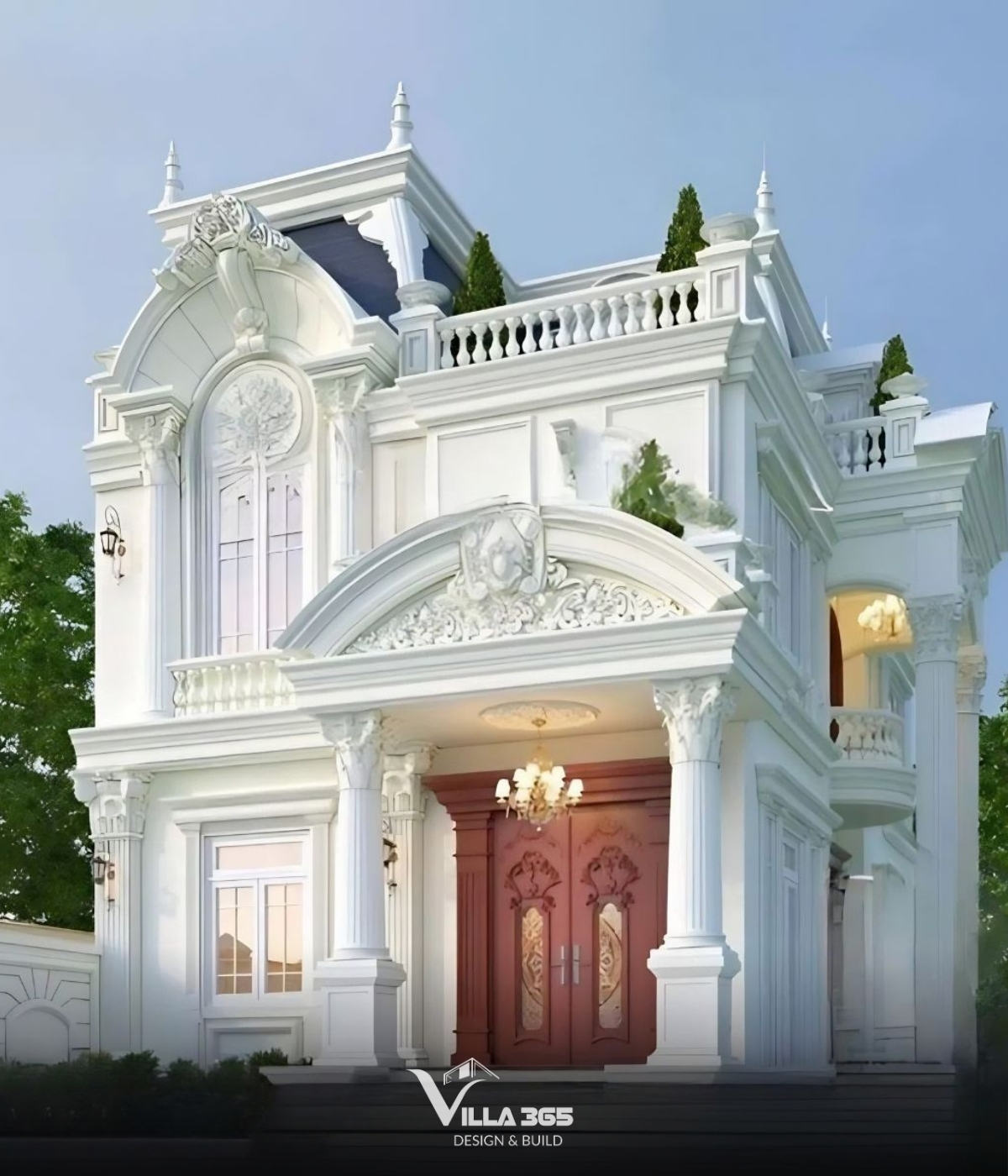 10+ Mẫu biệt thự cổ điển mái Mansard đẹp & bản vẽ công năng 2026 10 Vật liệu cao cấp giúp biệt thự cổ điển mái Mansard đảm bảo độ bền vững và giá trị lâu dài