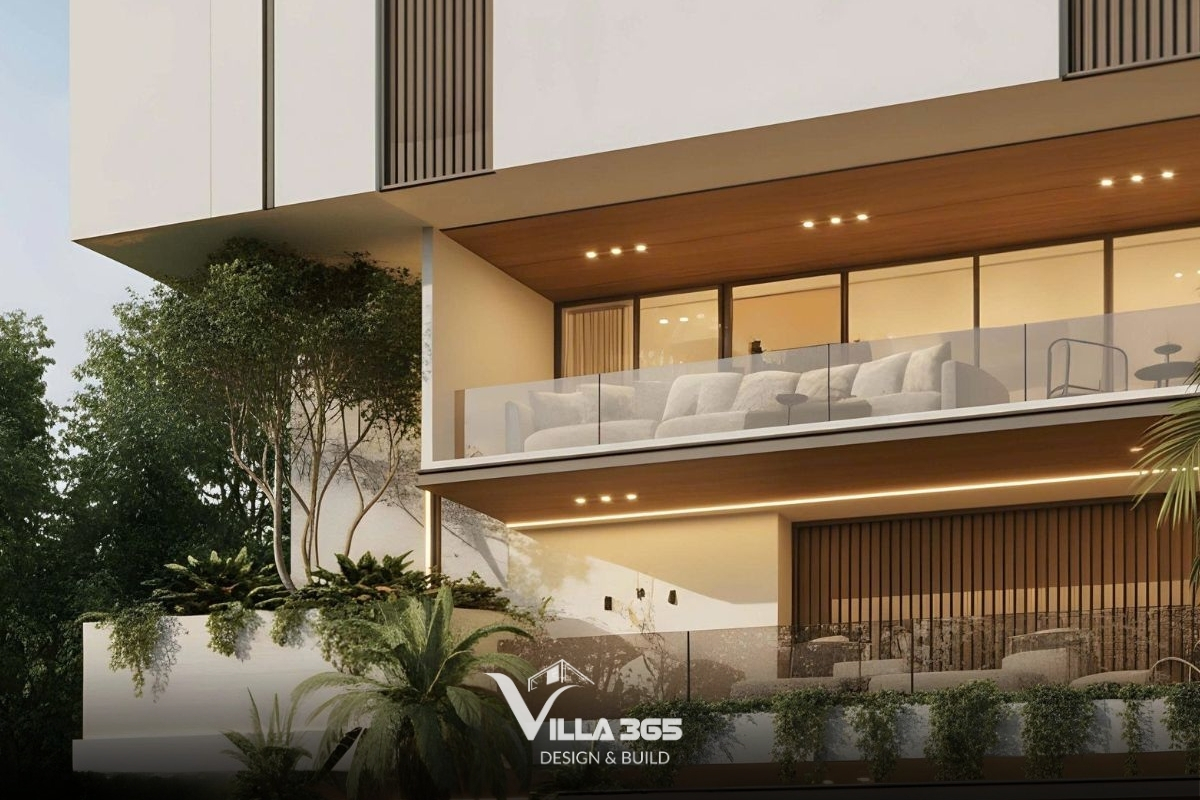 Nest Villa - Biệt thự “đóng ngoài – mở trong” dành cho gia chủ hướng nội 3 Mặt bằng tổ chức theo trục hành lang liên kết, tạo dòng chảy không gian liên tục và linh hoạt