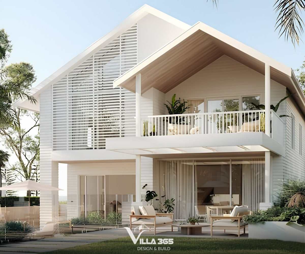 35+ Mẫu biệt thự nhà vườn 2 tầng đẹp & được ưa chuộng 2026 12 Biệt thự mái Thái thoáng mát quanh năm, tối ưu công năng