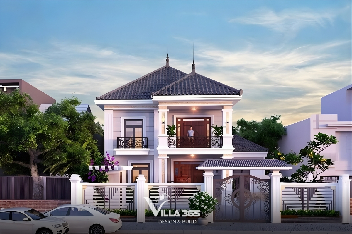Hiểu rõ từng hạng mục chi phí giúp bạn kiểm soát toàn bộ quá trình xây dựng biệt thự 2 tầng tân cổ điển mà không lo phát sinh ngoài kế hoạch 