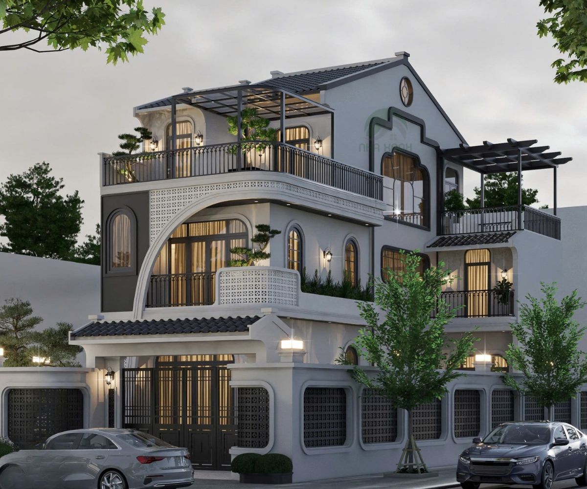 30+ Mẫu biệt thự Indochine đẹp nhất 2026 (kèm mặt bằng & chi phí thực tế) 35 Tối giản đúng cách sẽ giúp không gian biệt thự đẹp hơn (Ảnh: Sưu tầm)