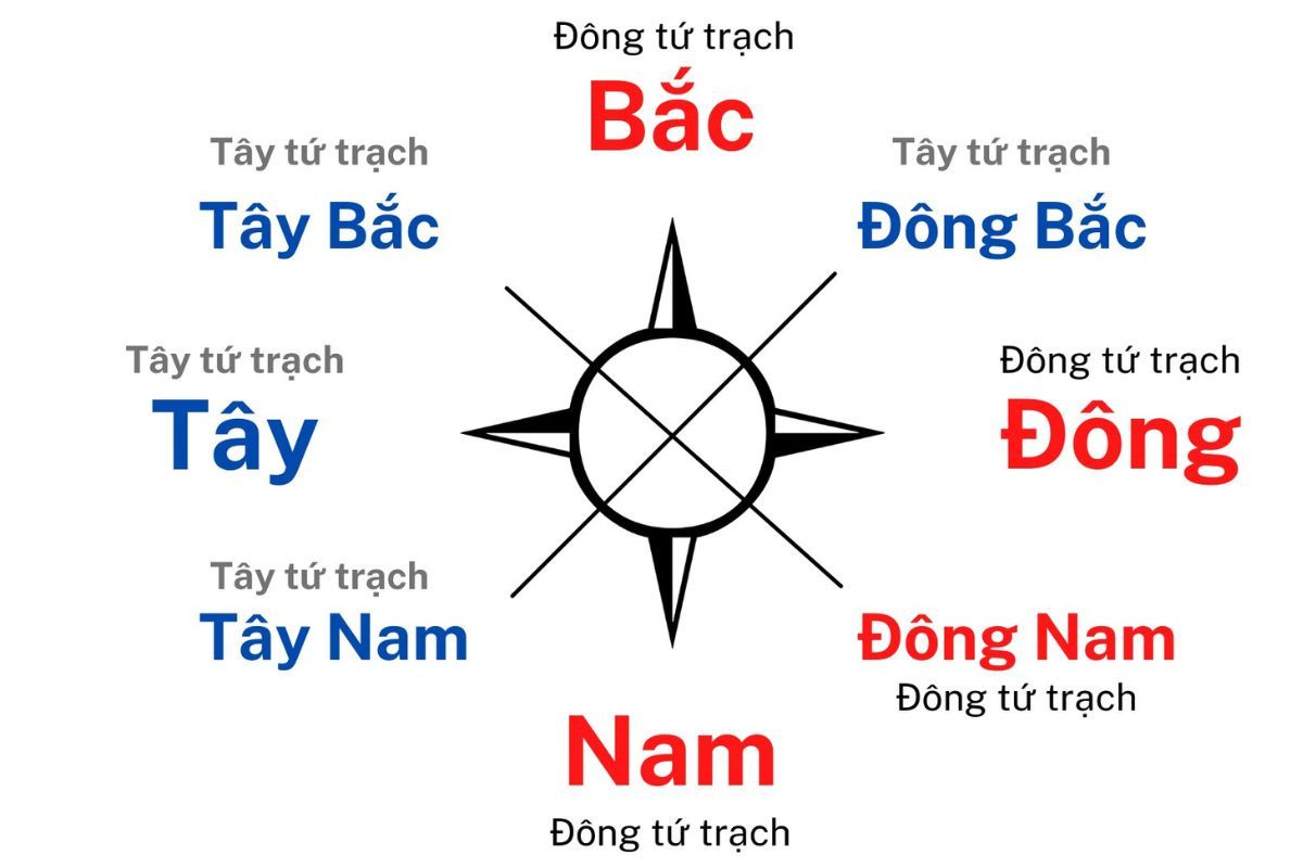 Phân nhóm mệnh giúp chọn hướng nhà phong thủy phù hợp và hiệu quả hơn (Ảnh: Sưu tầm)