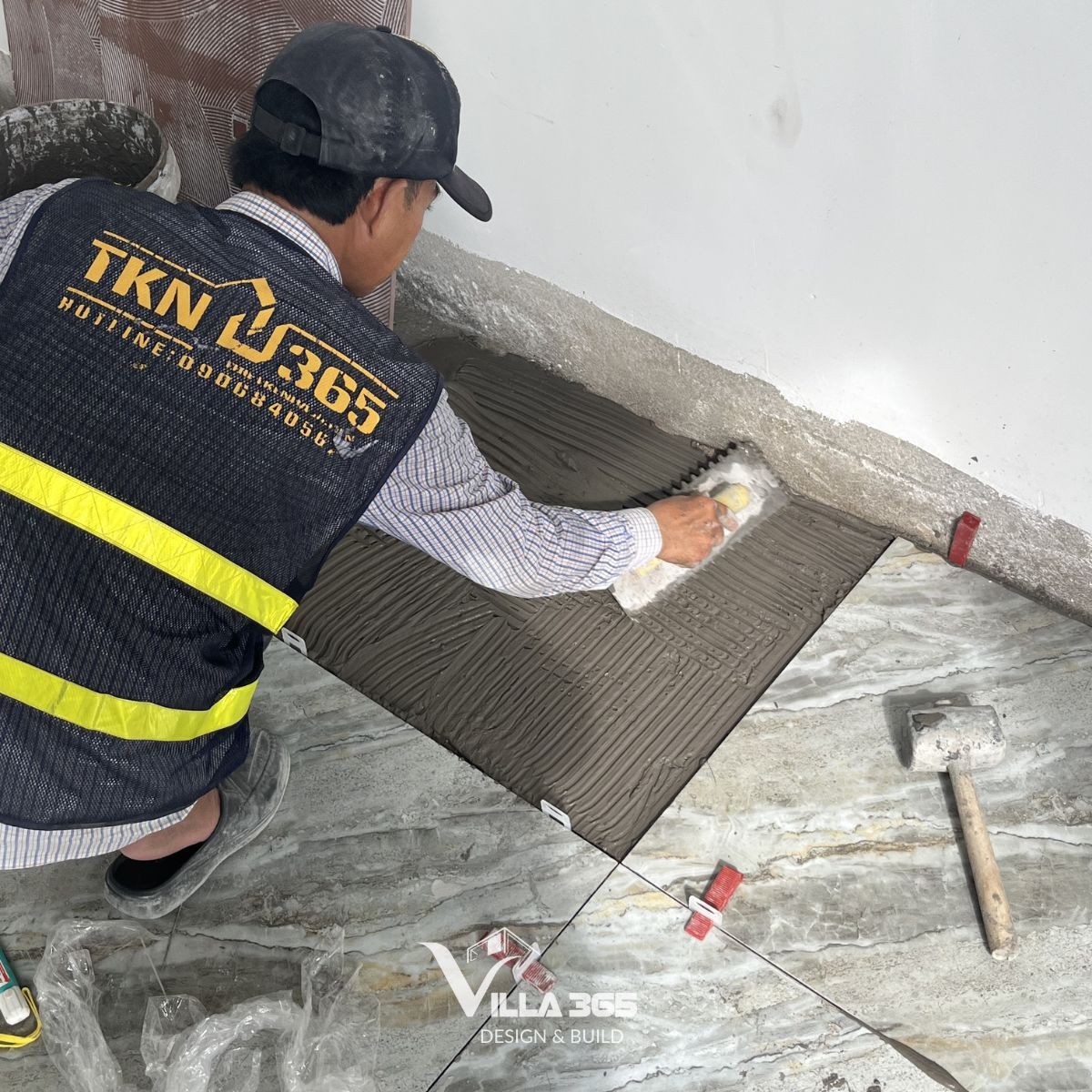 Thiết kế biệt thự Quận 12: Giải pháp thi công trọn gói uy tín & giá tốt 8 Quá trình thi công biệt thự Quận 12 bám sát phương án thiết kế ban đầu, đảm bảo chất lượng công trình