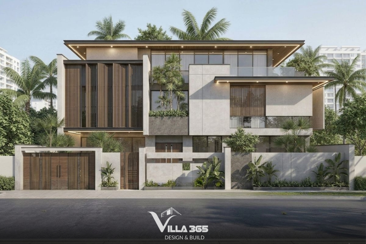 Khám phá xu hướng mẫu biệt thự 3 tầng 5 phòng ngủ đẳng cấp 2026, tối ưu công năng cho gia đình nhiều thế hệ