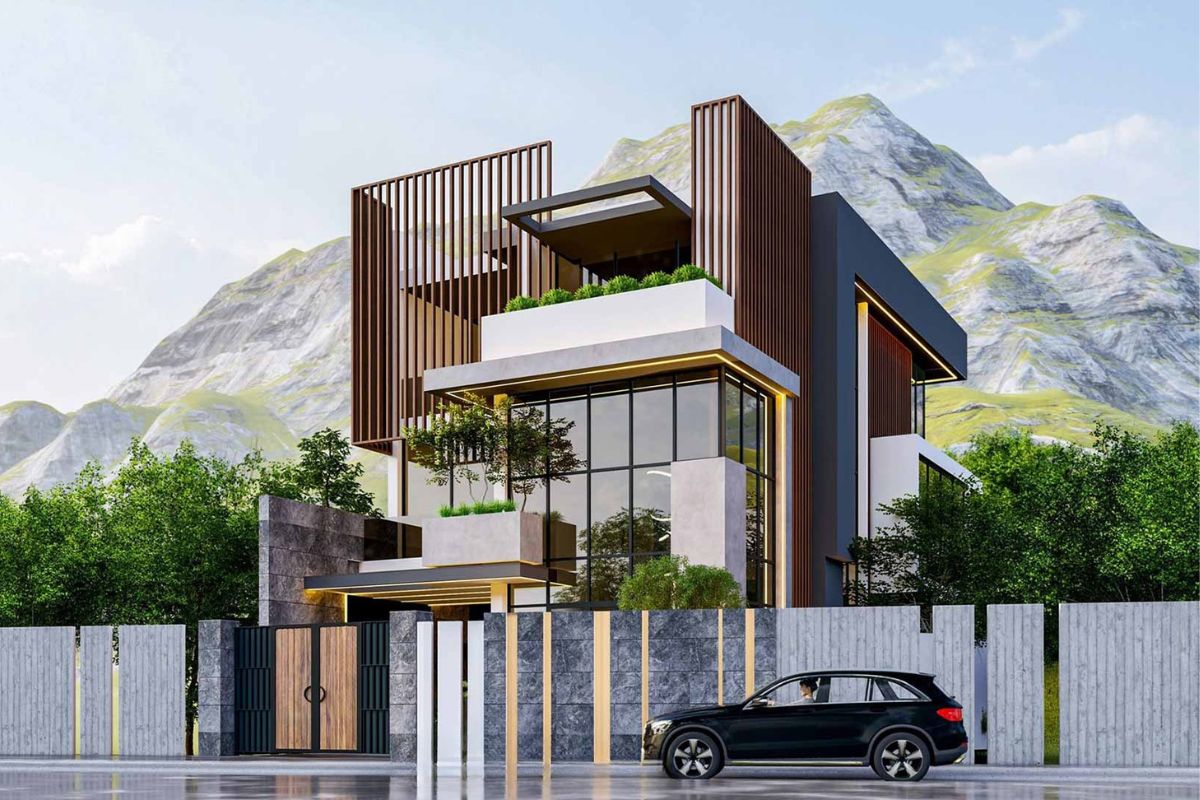 Mẫu thiết kế biệt thự 500m2 đẹp đẳng cấp & bản vẽ công năng chi tiết 18 Thiết kế biệt thự 500m2 không chỉ là xây dựng không gian sống mà còn là kiến tạo phong cách sống khác biệt (Ảnh: Sưu tầm)