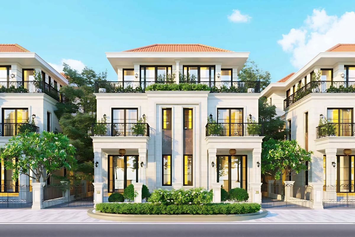 Những đặc trưng nổi bật giúp nhận diện biệt thự song lập đẹp và tối ưu không gian sống (Ảnh: Sưu tầm)