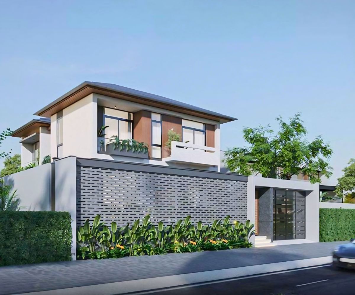 Mẫu biệt thự 250m2 đẹp đẳng cấp, tối ưu công năng & báo giá 2026 27 Lựa chọn mẫu biệt thự 250m2 phù hợp cần cân đối giữa diện tích đất và không gian xây dựng (Ảnh: Sưu tầm)