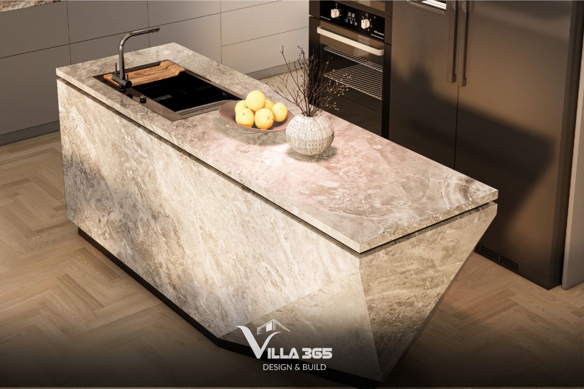 Các chi tiết décor được tiết chế, sắp đặt có chủ đích nhằm duy trì sự cân bằng không gian 
