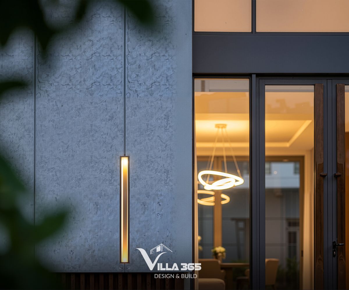 Oasis Villa - Nơi khởi sinh nhịp sống mới cho gia đình trẻ 9 Vật liệu được tiết chế tối đa nhằm tôn vinh hình khối kiến trúc nguyên bản