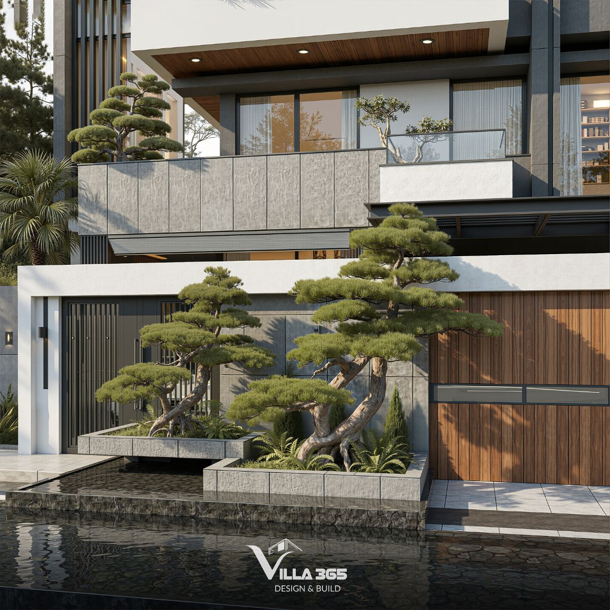 Không gian dịu dàng ẩn sau vẻ bề ngoài kiên cố của The Cube Villa