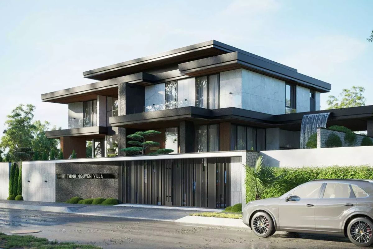 Mẫu thiết kế biệt thự 400m2 đẳng cấp, bản vẽ công năng & báo giá 2026 33 Mẫu thiết kế biệt thự 400m2 đẳng cấp không chỉ thể hiện vị thế gia chủ mà còn tạo nên không gian sống bền vững theo thời gian (Ảnh: Sưu tầm)