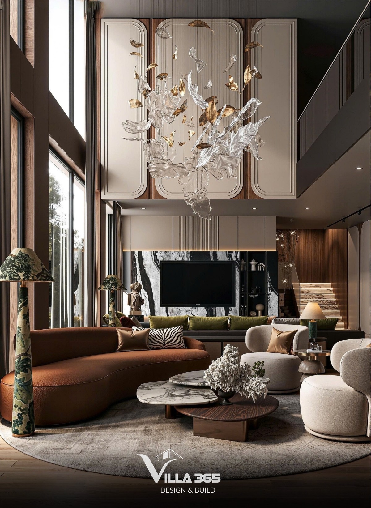 Thi công nội thất biệt thự hiện đại tích hợp Smart Home giúp nâng tầm trải nghiệm sống tiện nghi 