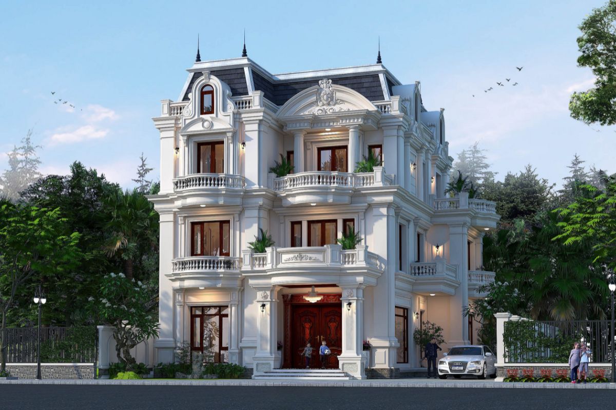 Phong cách tân cổ điển đặc biệt phù hợp với những gia chủ yêu thích sự chỉn chu, thanh lịch và đẳng cấp vượt thời gian (Ảnh: Sưu tầm)