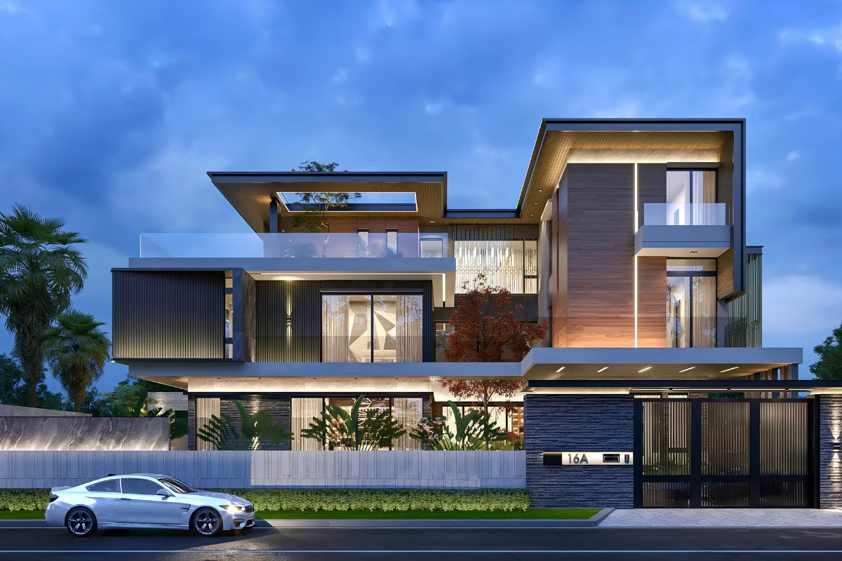 Không chỉ là nơi an cư, biệt thự luxury 1 trệt 2 lầu còn thể hiện vị thế và phong cách sống của chủ nhân theo cách đầy tinh tế (Ảnh: Sưu tầm)