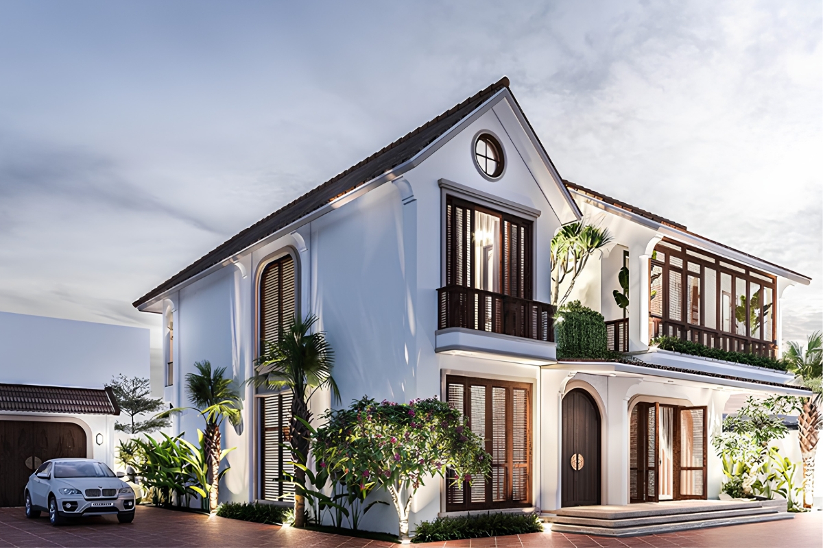 Không gian đỗ xe được bố trí hợp lý nhưng vẫn đảm bảo tính thẩm mỹ tổng thể  (Ảnh: Sưu tầm)