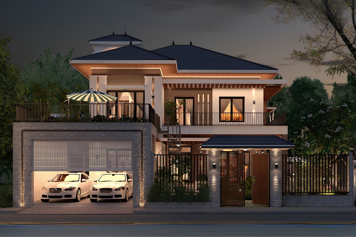 Giải pháp mái Nhật giúp chống nóng, thoát nước tốt và phù hợp với khí hậu Việt Nam (Ảnh: Sưu tầm)