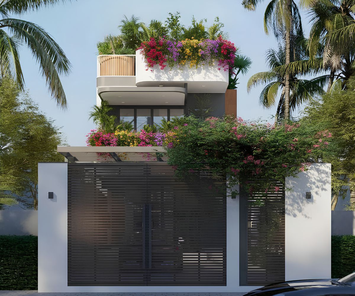 Biệt thự mini là giải pháp tối ưu cho những khu đất vừa phải nhưng vẫn muốn đảm bảo tính riêng tư và tiện nghi (Ảnh: Sưu tầm)