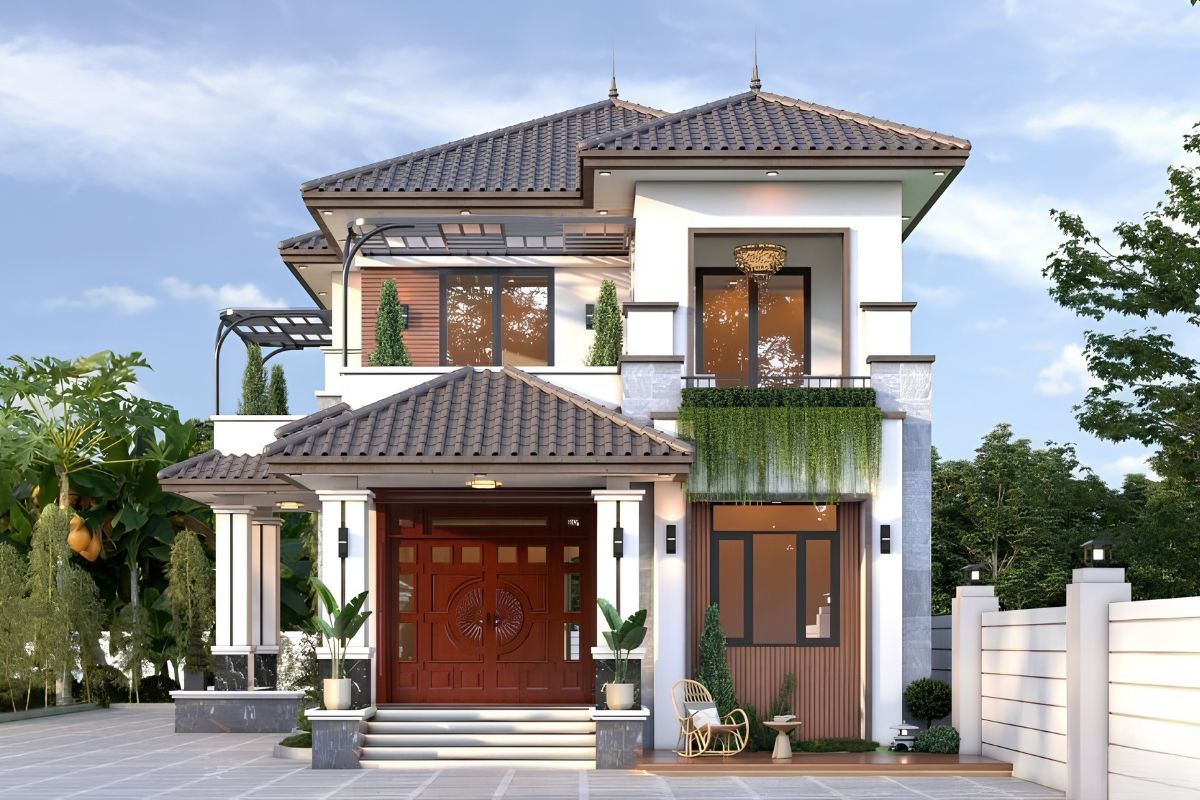 Đây là phong cách phù hợp với những gia chủ yêu thích sự tinh tế và gần gũi thiên nhiên (Ảnh: Sưu tầm)