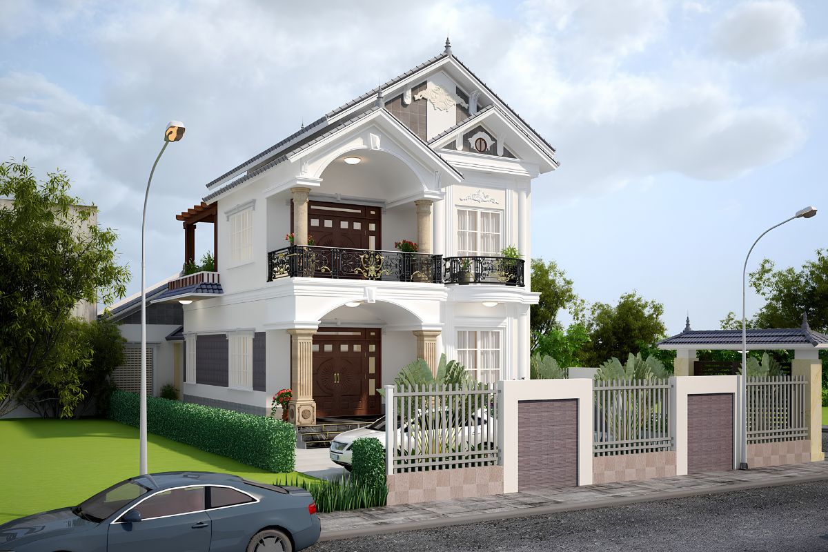 Mái Thái luôn nằm trong nhóm thiết kế được yêu thích nhờ vẻ đẹp cao ráo và nổi bật (Ảnh: Sưu tầm)