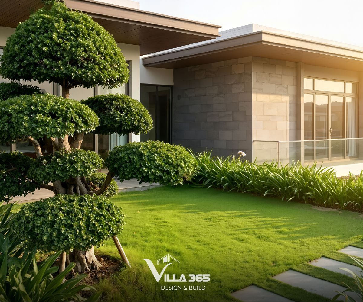 Lợi thế vị trí ven sông được khai thác triệt để thông qua việc tổ chức tầm nhìn hướng ra cảnh quan 