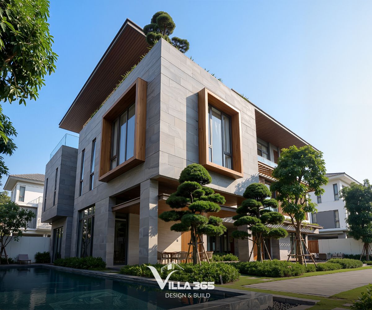 Sự kết hợp giữa hướng gió ven sông và hệ cửa mở linh hoạt giúp không gian luôn thông thoáng