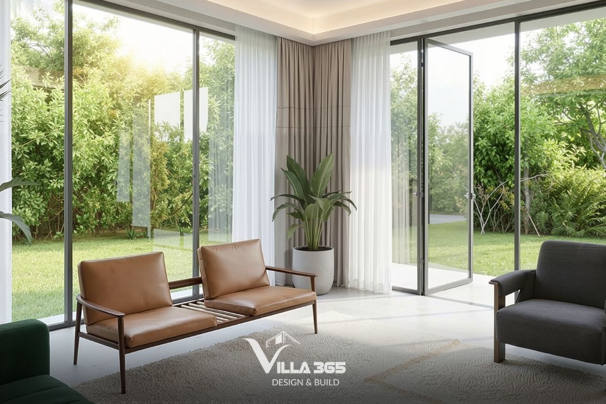 Thiết kế nội thất The Still Villa – Những khoảng trống đáng giá 4 Không gian mở liên hoàn giúp mọi thành viên luôn cảm nhận được sự hiện diện của nhau, đồng thời đưa ánh sáng và mảng xanh len lỏi vào từng góc nhỏ