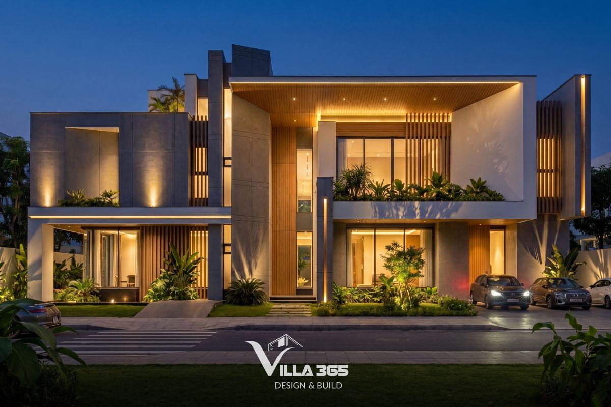The Introvert Villa - Biệt thự hướng nội lấy cảm hứng từ bê tông trần 13 Tại The Introvert Villa, bê tông trần vượt qua vai trò của một vật liệu xây dựng để trở thành chất liệu kiến tạo cảm xúc