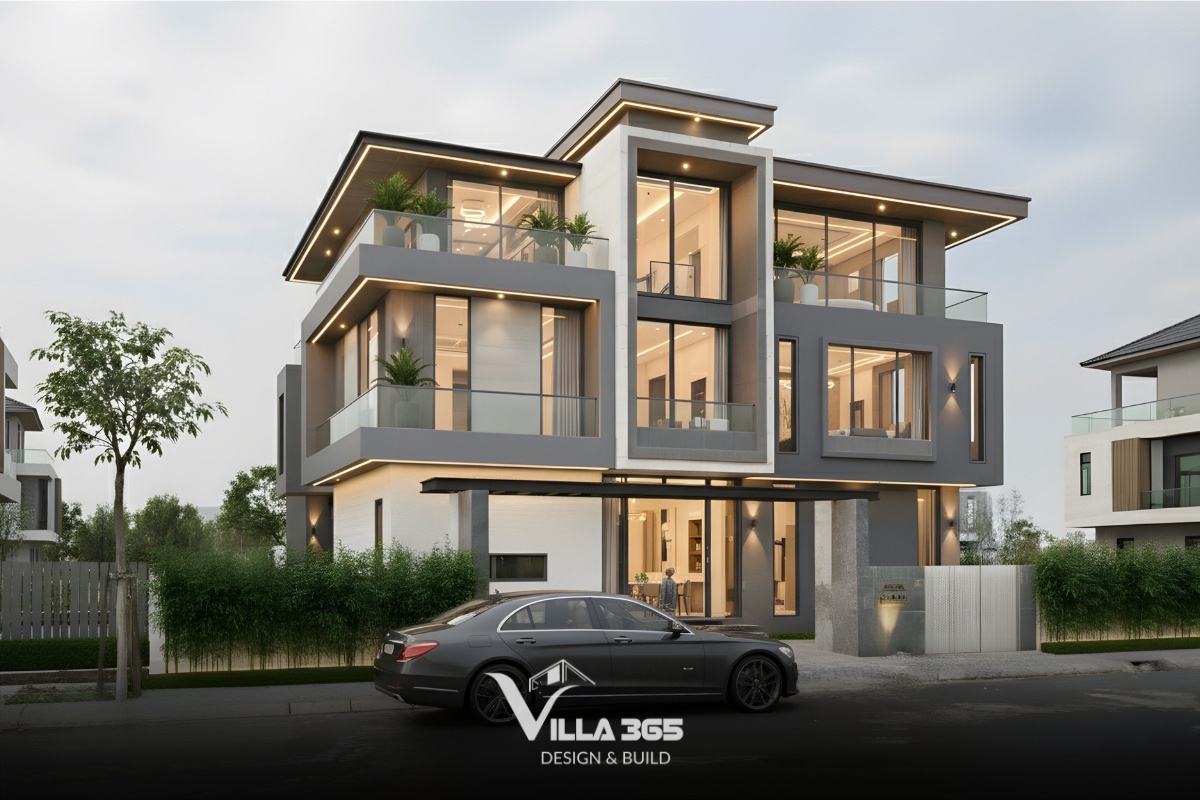Top mẫu thiết kế biệt thự Nhà Bè sang trọng & báo giá mới nhất 2026 29 Kiến trúc mở giúp Serenity House luôn ngập tràn ánh sáng và gió tự nhiên