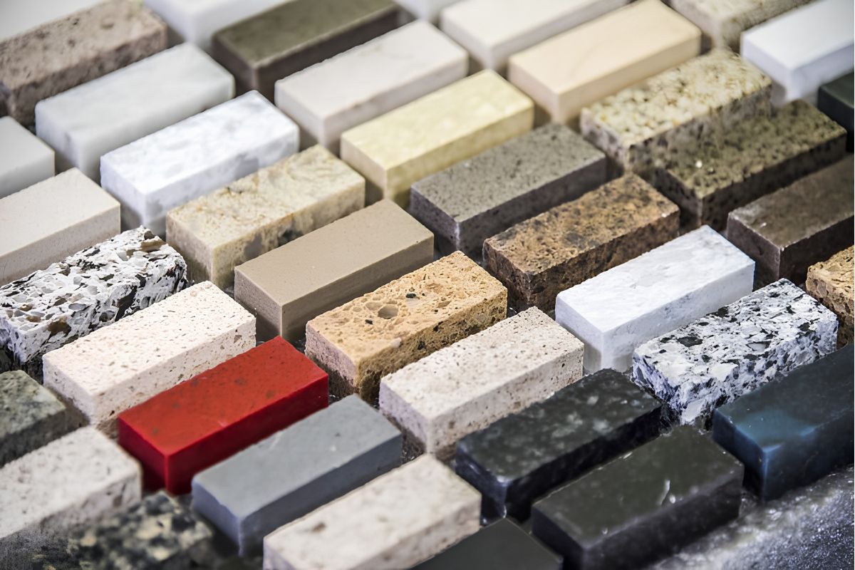 Nhôm kính, đá marble và gỗ nhân tạo cần được sử dụng đúng vị trí để bảo đảm thẩm mỹ, độ bền và chi phí (Ảnh: Sưu tầm)