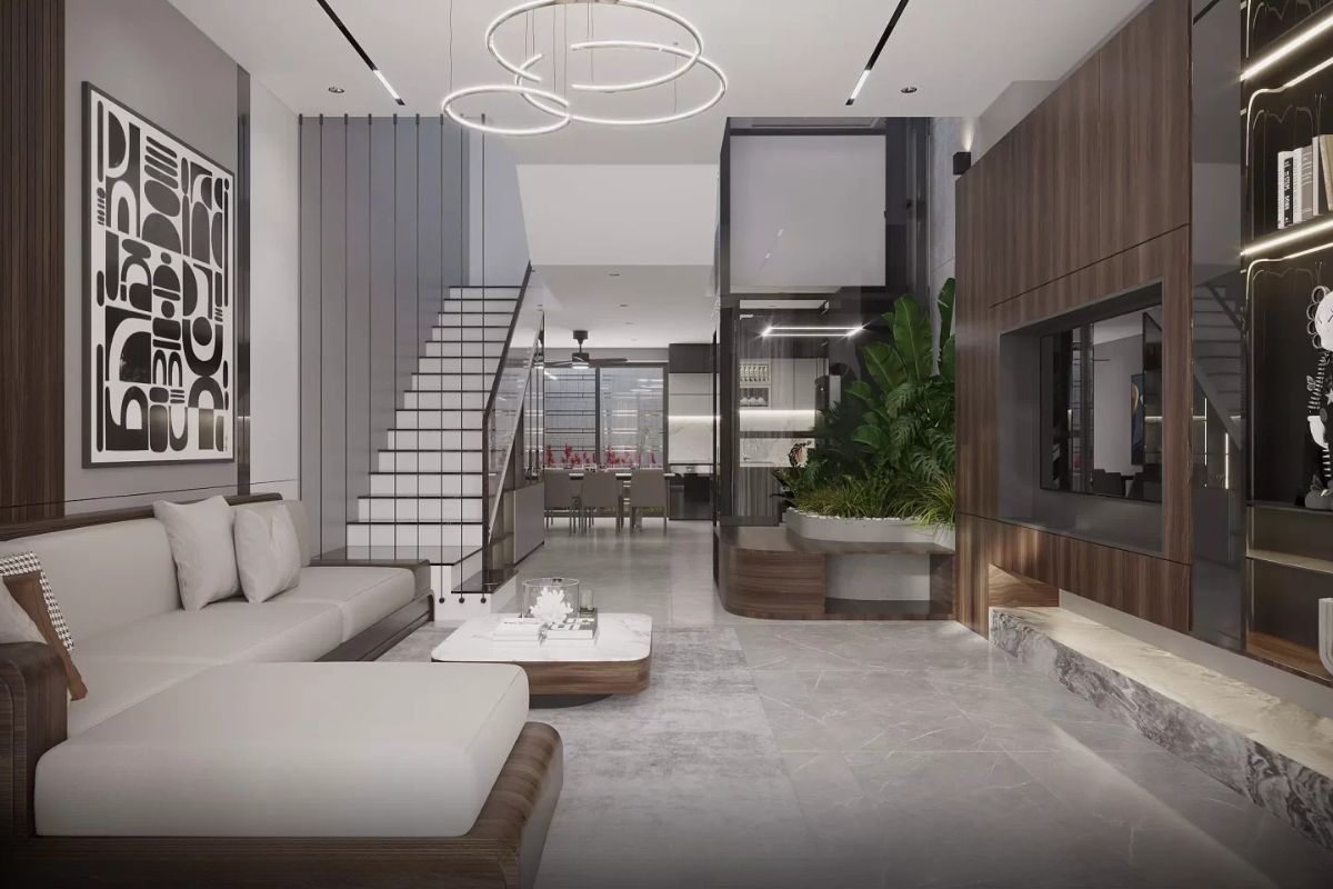 Tải trọng thang máy cần cân đối với số người sử dụng, kích thước cabin và nhu cầu vận chuyển thực tế  (Ảnh: Sưu tầm)