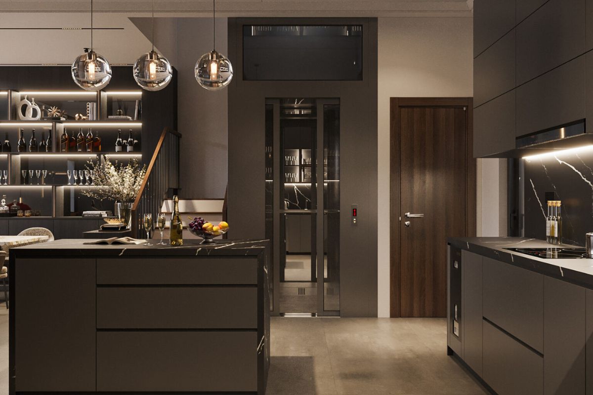 Thiết kế biệt thự 3 tầng có thang máy đồng bộ từ kiến trúc đến kỹ thuật mang lại giá trị sống bền vững cho gia đình (Ảnh: Sưu tầm)
