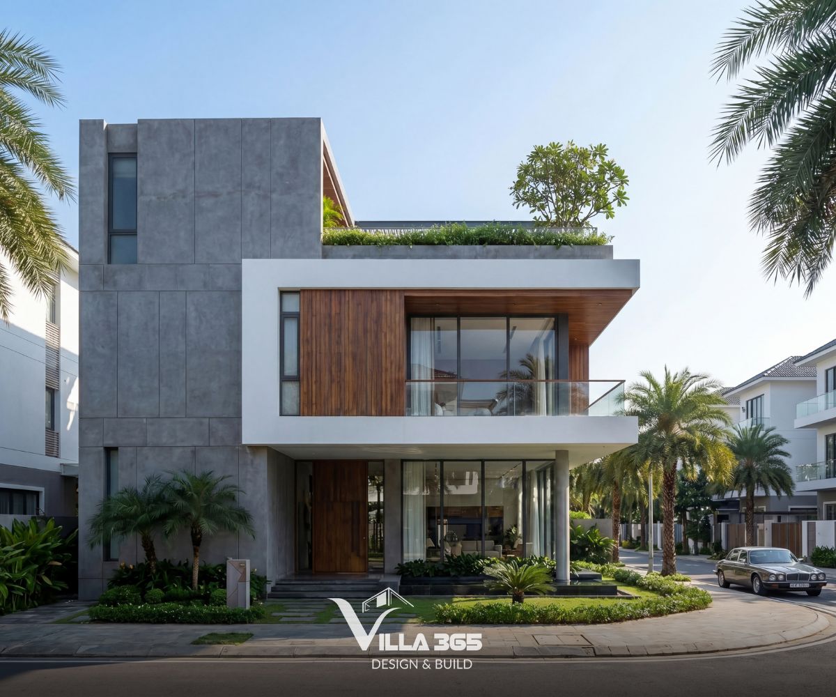 Ngôi biệt thự sở hữu vị trí đắc địa lô góc của khu đô thị mới trung tâm Sài thành