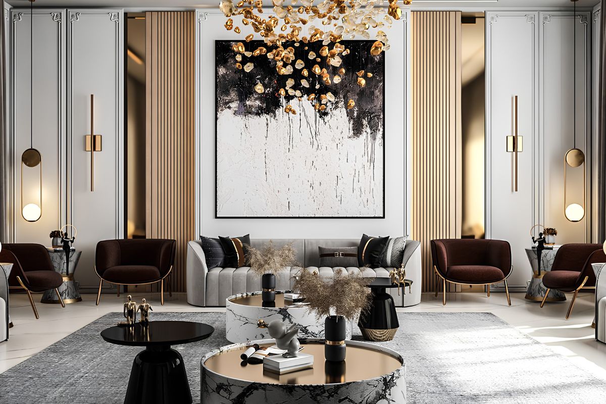 Nội thất biệt thự Ciputra luxury thể hiện đẳng cấp qua vật liệu chọn lọc và chất lượng hoàn thiện tinh tế (Ảnh: Sưu tầm)