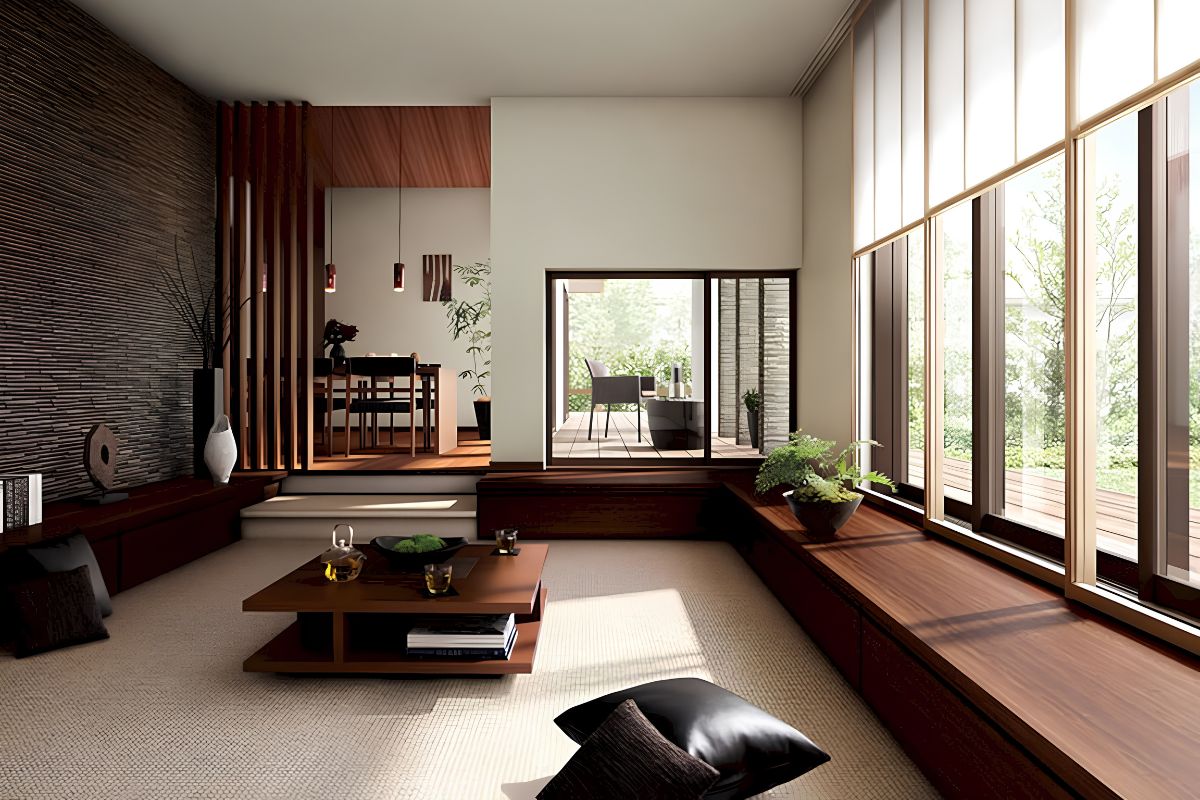 Tinh thần Japandi và Wabi Sabi giúp biệt thự trở thành nơi nghỉ dưỡng bình yên của gia đình  (Ảnh: Sưu tầm)
