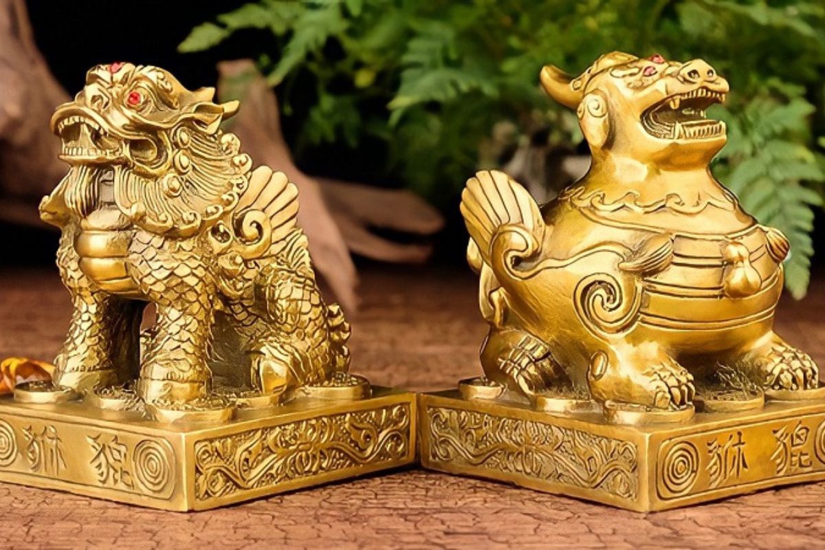 Đá phong thủy, bình gốm, tranh phong cảnh hoặc vật phẩm hợp mệnh có thể giúp phòng khách thêm hài hòa, may mắn và giàu điểm nhấn (Ảnh: Sưu tầm)