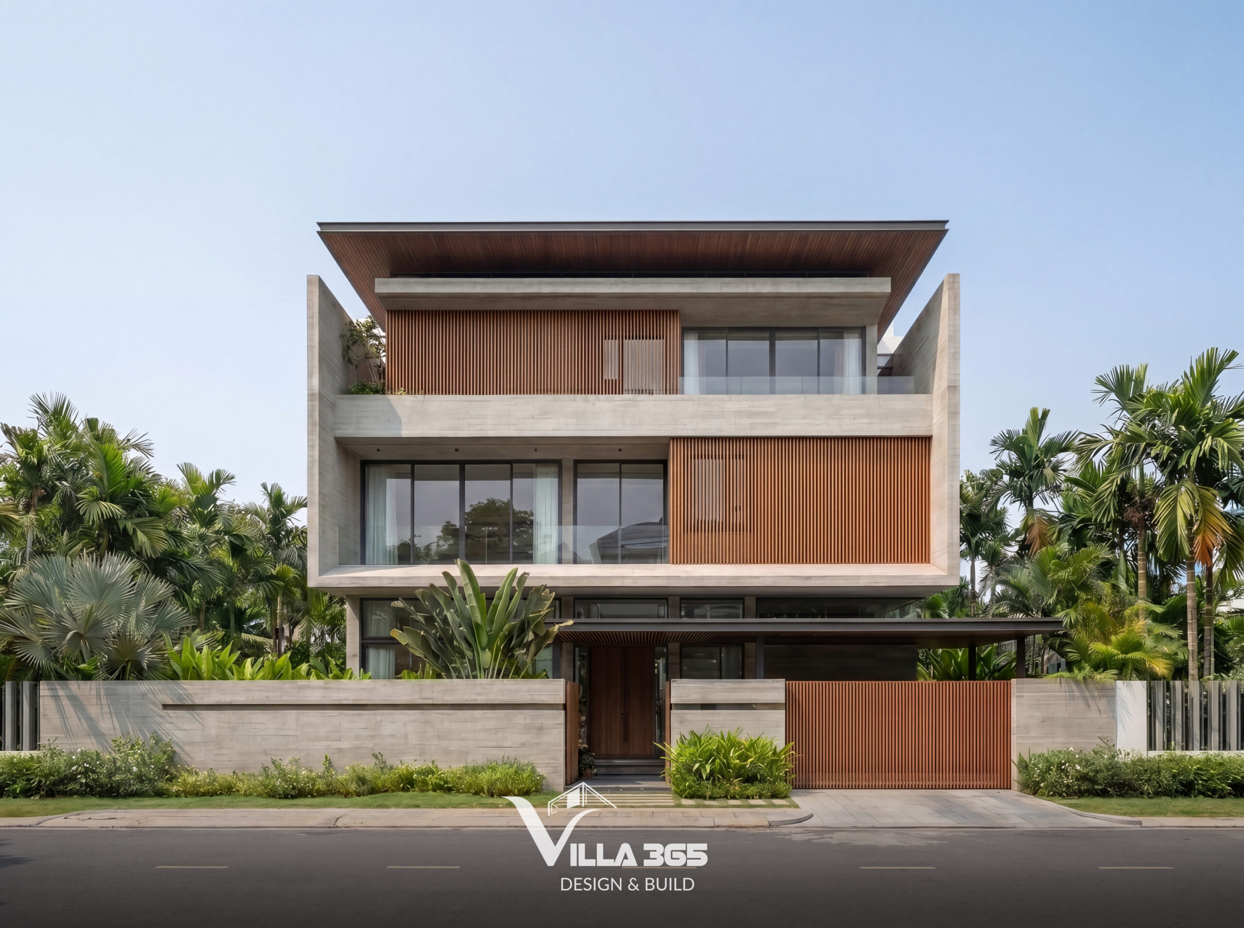 Sum Vầy Villa - Vẻ đẹp thô mộc của ngôi nhà ba thế hệ 2 Bố cục mạch lạc của Sum Vầy Villa