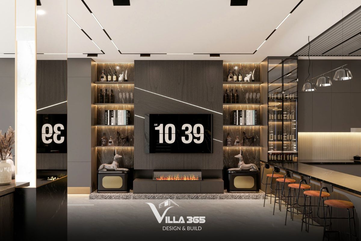 Thiết kế nội thất Dual Villa – Giải pháp tổ chức không gian kép cho gia chủ làm việc tại nhà 1 Dual Villa – khi nơi làm việc và không gian sống cùng hiện diện trong một nhịp điệu hài hòa
