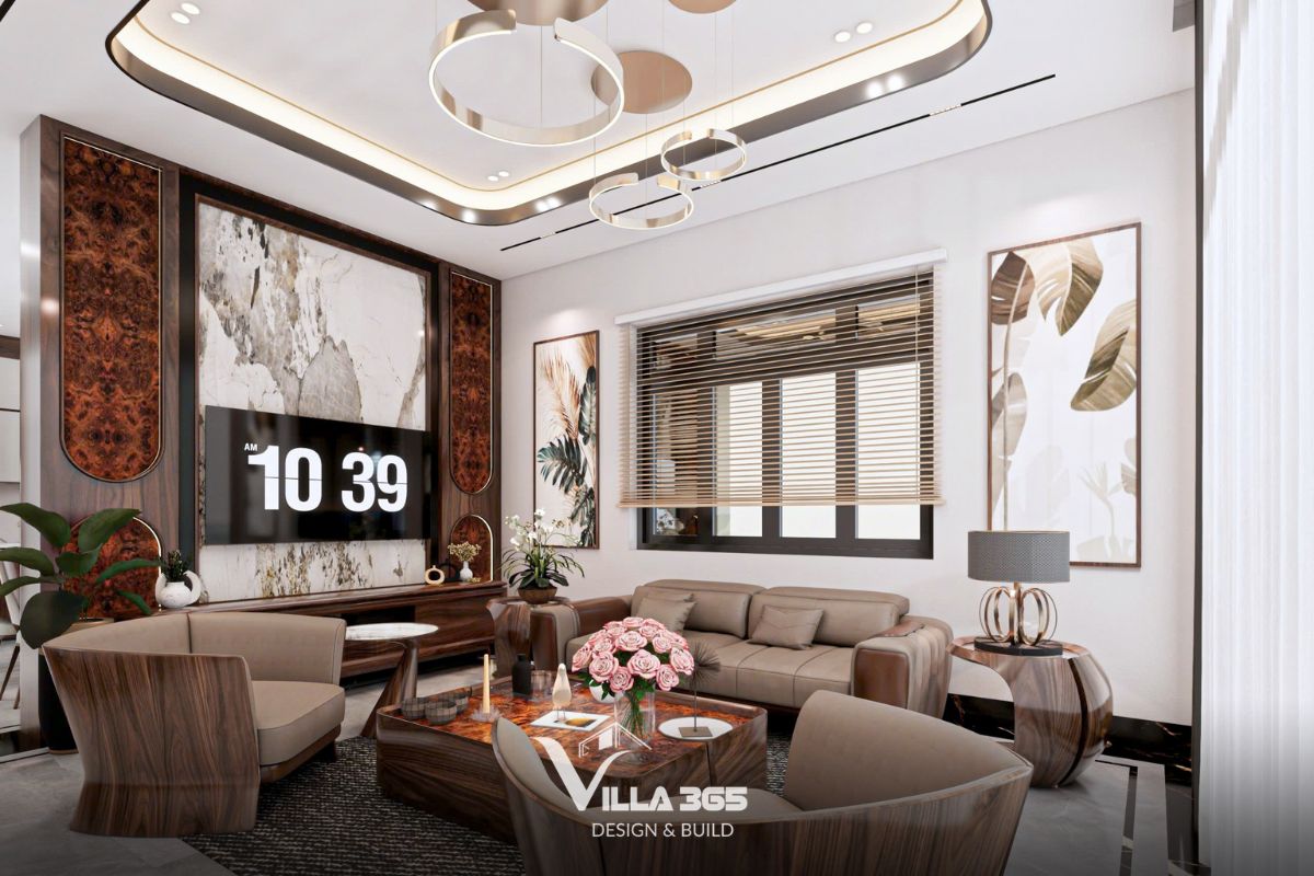 Thiết kế nội thất Homebound Villa - Nghệ thuật phân định không gian trong hình hài đương đại 3 Ở Homebound Villa, mỗi vách ngăn không chỉ chia tách công năng mà còn trở thành một phần của nội thất, lưu trữ và nhịp sống gia đình