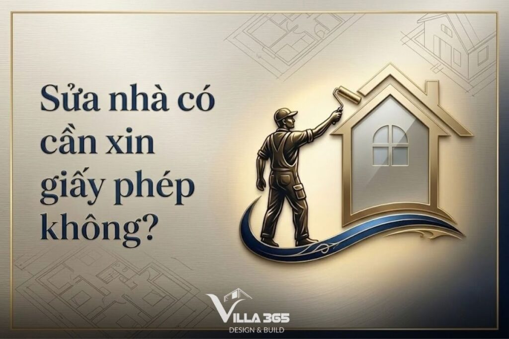 Sửa nhà có cần xin giấy phép không