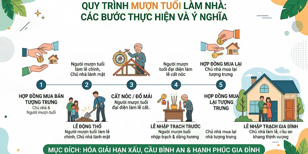 Tuổi Bính Ngọ mượn tuổi làm nhà 2026 có thể tham khảo người không phạm Tam Tai, Kim Lâu và Hoang Ốc để đứng lễ  (Ảnh: Sưu tầm)