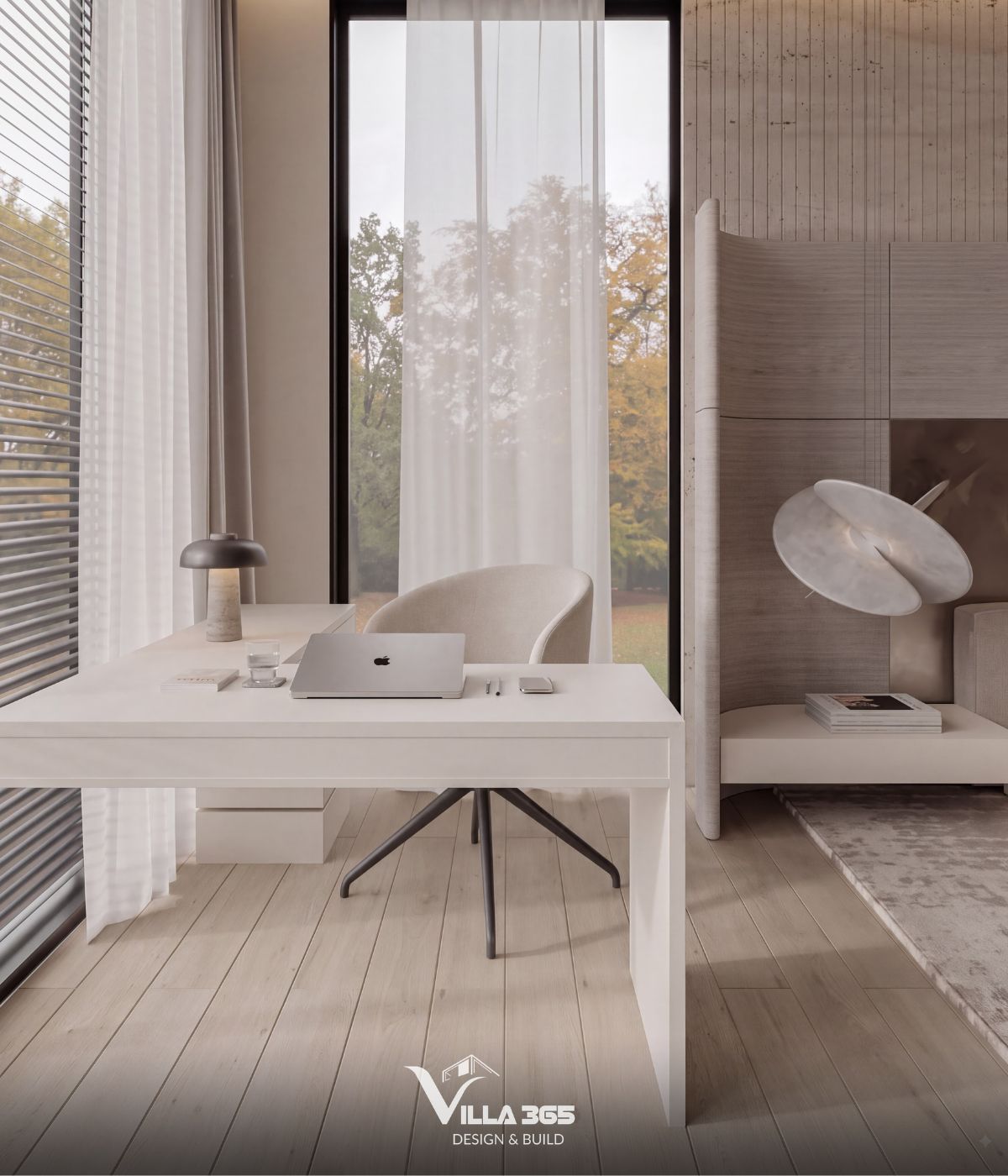 Thiết kế nội thất Giao Villa: Không gian giao hòa giữa vẻ đẹp đương đại và nếp nhà truyền thống 12 Hệ cửa kính lớn mang đến sức sống cho không gian phòng ngủ