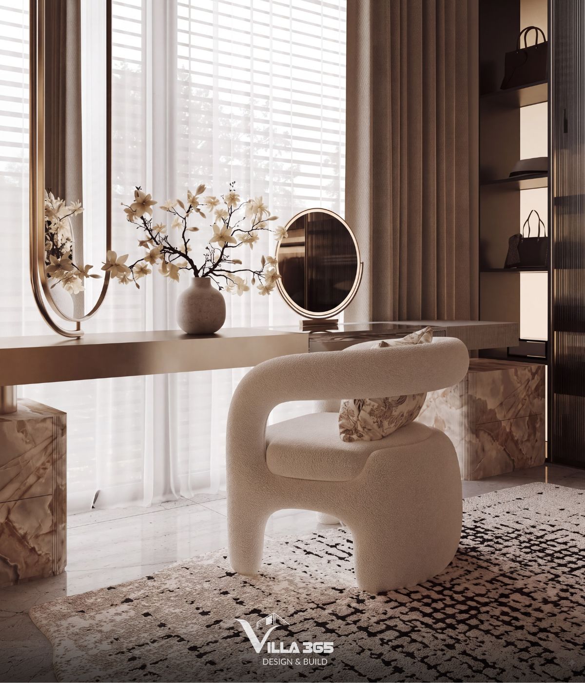 Thiết kế nội thất Giao Villa: Không gian giao hòa giữa vẻ đẹp đương đại và nếp nhà truyền thống 13 Cách tổ chức không gian giúp phòng thay đồ giữ được sự ngăn nắp và kín đáo