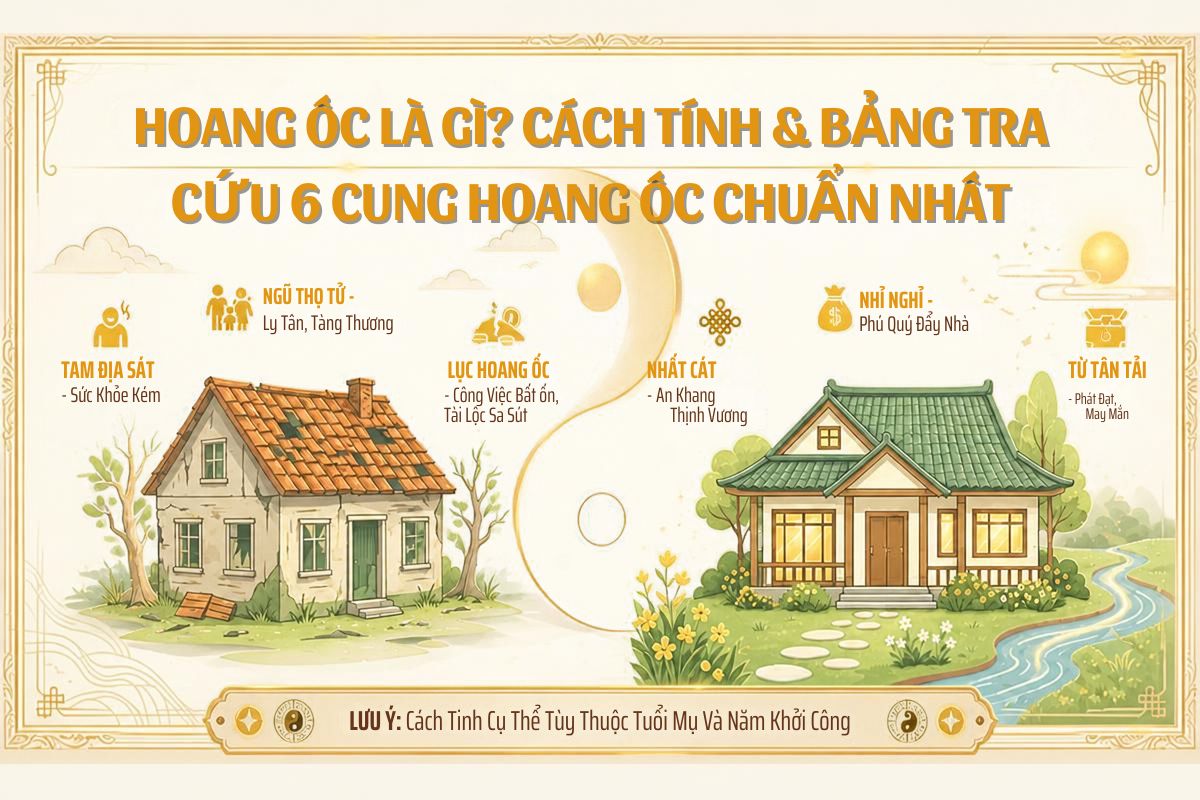 Hoang Ốc là yếu tố phong thủy thường được nhiều gia chủ tham khảo khi lựa chọn thời điểm động thổ và xây dựng nhà ở  (Ảnh: Sưu tầm)