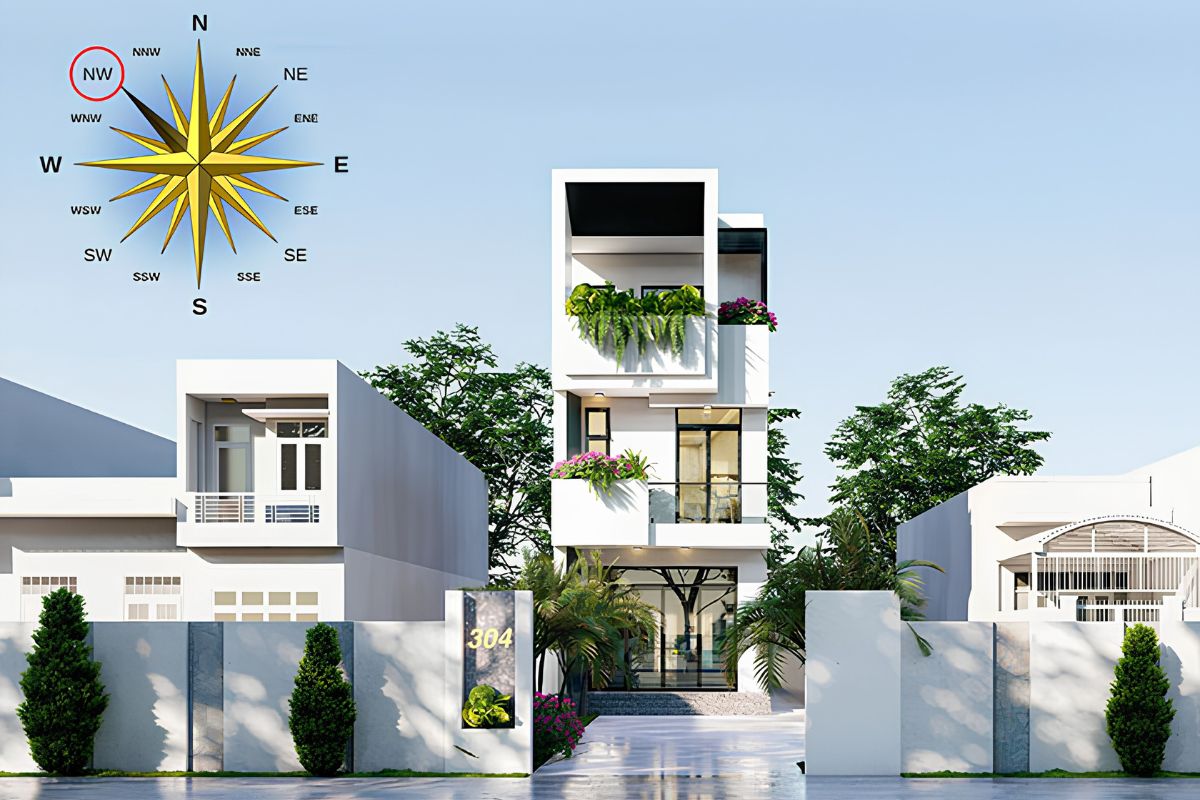 Checklist 5 bước giúp gia chủ kiểm tra từ Cung Phi, hướng cửa đến công năng trước khi xây nhà hướng Tây Bắc (Ảnh: Sưu tầm)