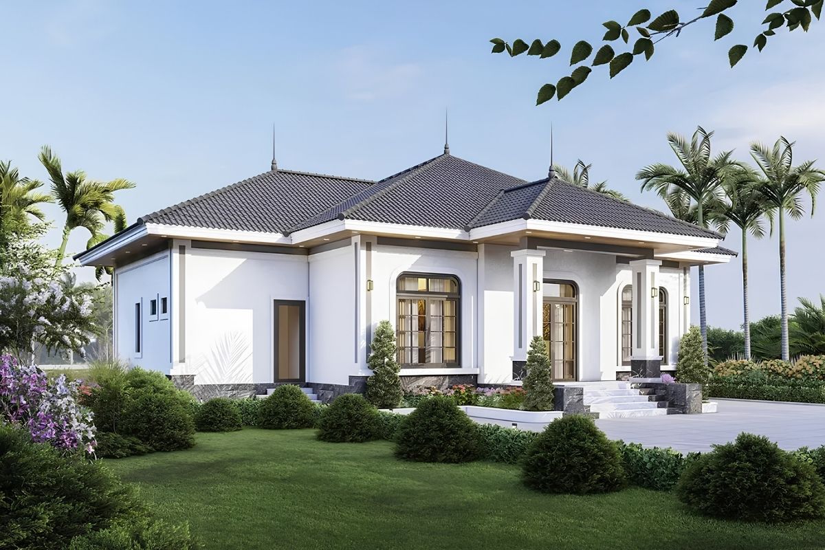 Xu hướng thiết kế biệt thự đẹp Đồng Nai năm 2026 đề cao sự kết nối giữa kiến trúc, cảnh quan và trải nghiệm sống ngoài trời(Ảnh: Sưu tầm)